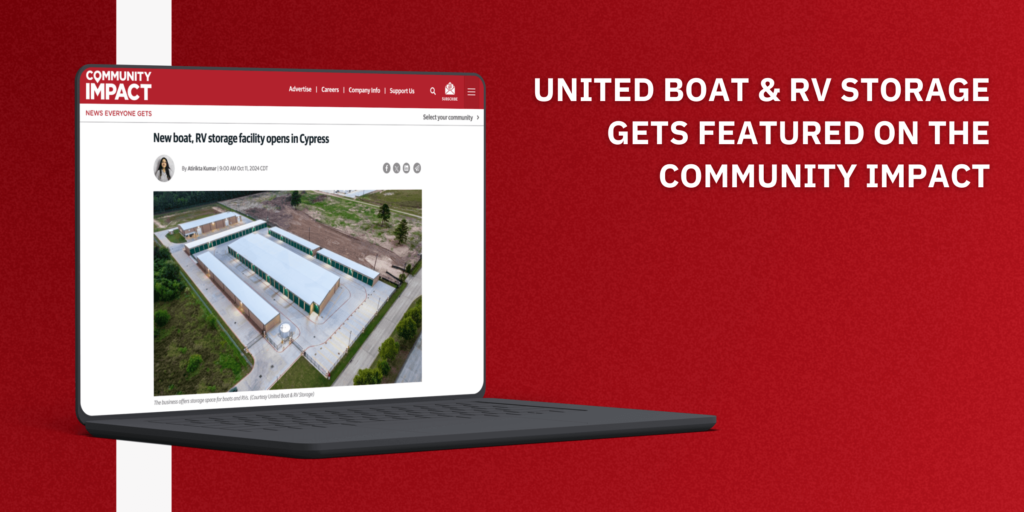 united boat & rv storage in community impact